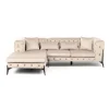 Online KARE Design Corner Sofa Bellissima Velvet Taupe Left