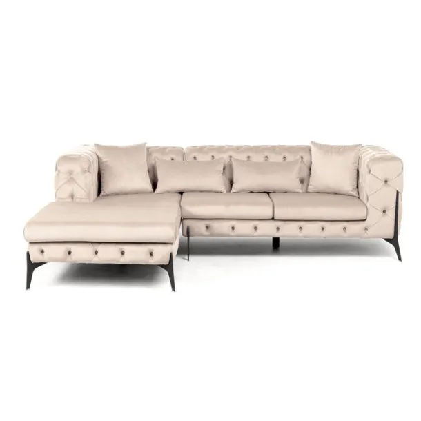 corner_sofa_bellissima_ve_0.webp Online KARE Design Corner Sofa Bellissima Velvet Taupe Left