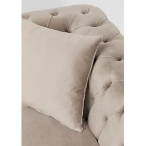 Online KARE Design Corner Sofa Bellissima Velvet Taupe Left