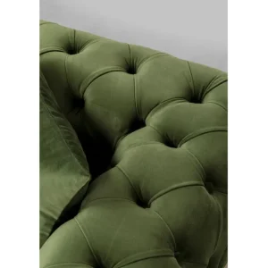 Discount KARE Design Corner Sofa Bellissima Velvet Green Right