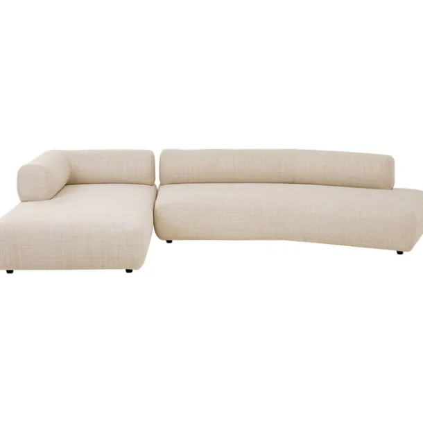 corner_sofa_bow_left_crea_0.webp Clearance KARE Design Corner Sofa Bow Left Cream