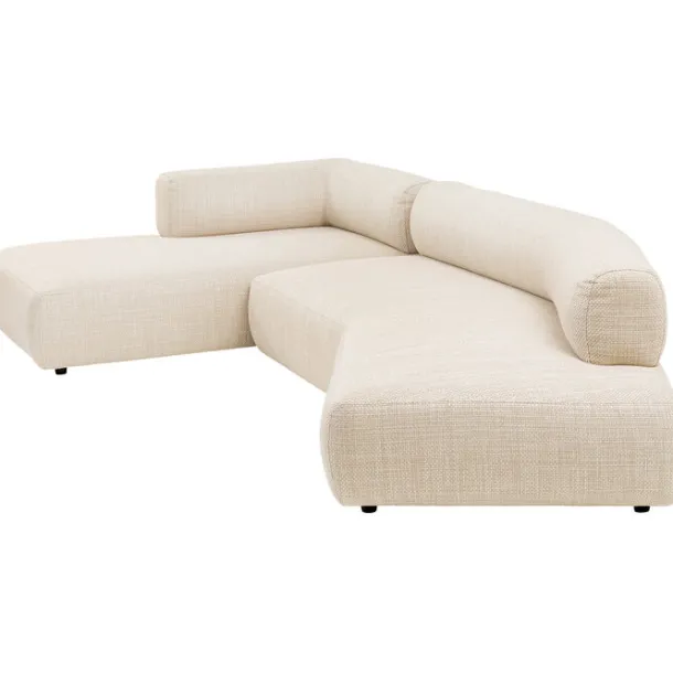 corner_sofa_bow_left_crea_3.webp Clearance KARE Design Corner Sofa Bow Left Cream