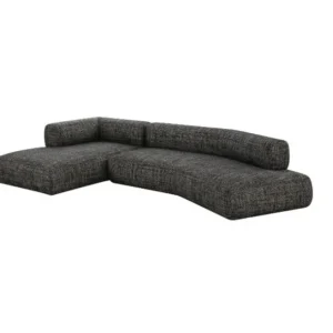 Online KARE Design Corner Sofa Bow Left Grey