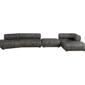 New KARE Design Corner Sofa Bow Right Grey