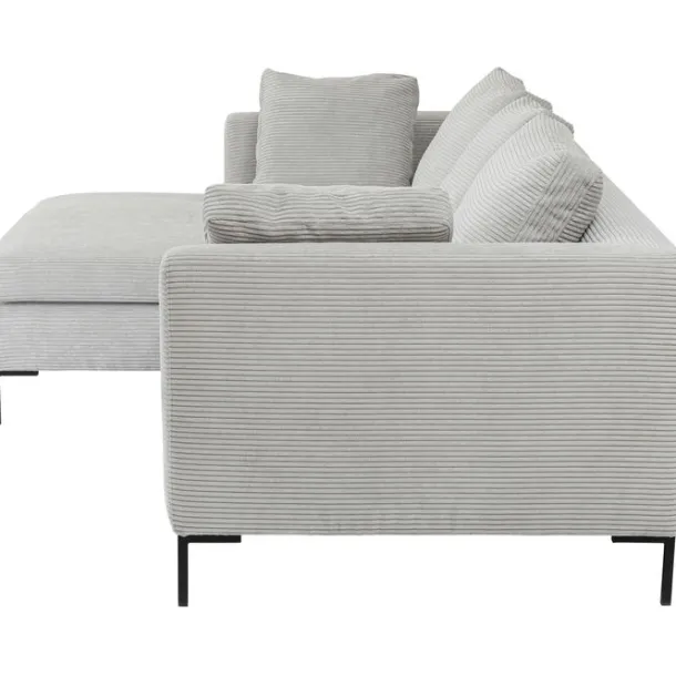 corner_sofa_gianni_cord_g_7.webp Sale KARE Design Corner Sofa Gianni Cord Grey Left