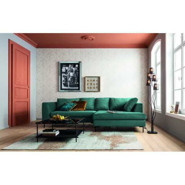 corner_sofa_gianni_velvet_2-1.webp Hot KARE Design Corner Sofa Gianni Velvet Dark Green Left Black