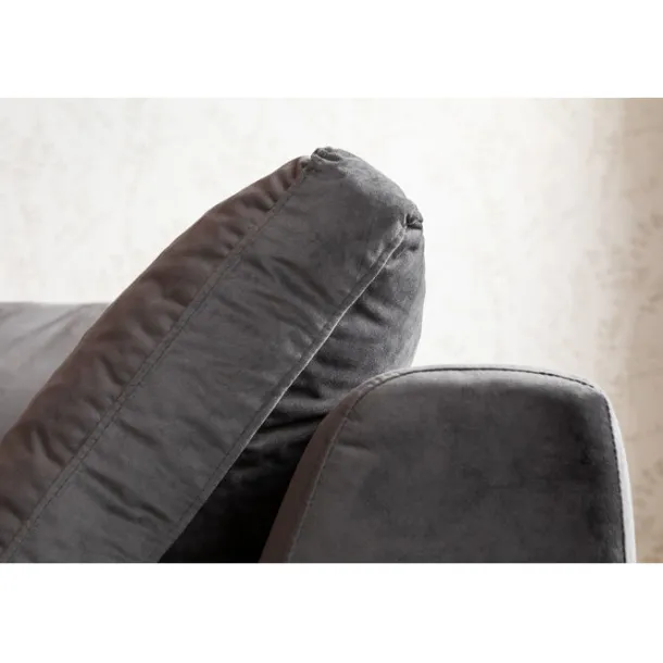 corner_sofa_gianni_velvet_4-3.webp Clearance KARE Design Corner Sofa Gianni Velvet Grey Right Black