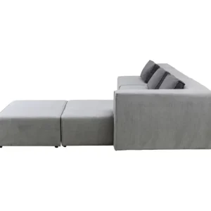 New KARE Design Corner Sofa Infinity Atlanta Grey Right