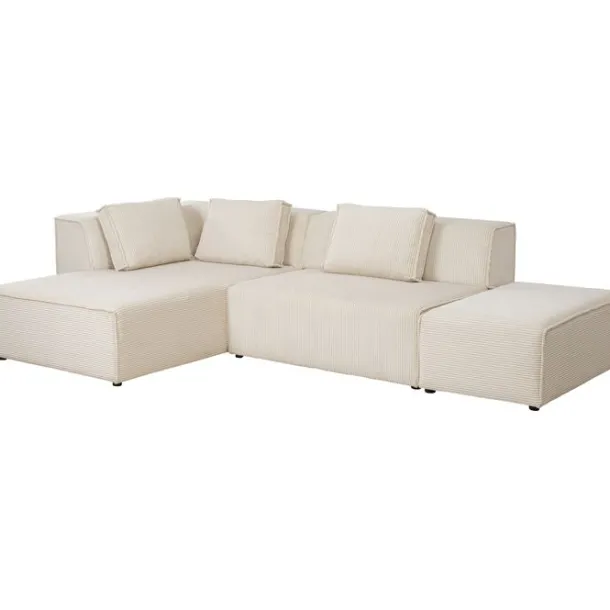 corner_sofa_infinity_otto_0-7.webp Best KARE Design Corner Sofa Infinity Ottomane Cord Cream Left