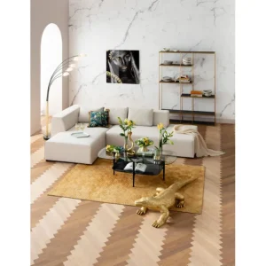New KARE Design Corner Sofa Infinity Ottomane Cream Left