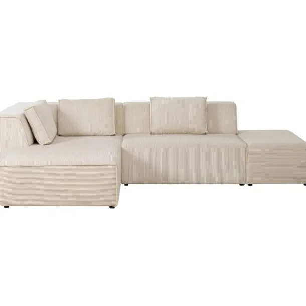 corner_sofa_infinity_otto_1-7.webp Best KARE Design Corner Sofa Infinity Ottomane Cord Cream Left