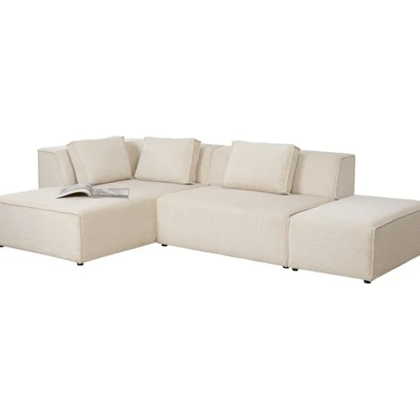corner_sofa_infinity_otto_2-7.webp Best KARE Design Corner Sofa Infinity Ottomane Cord Cream Left