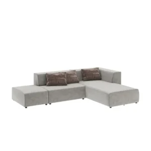 Online KARE Design Corner Sofa Infinity Vegas Grey