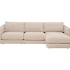 Sale KARE Design Corner Sofa Karma Creme Right