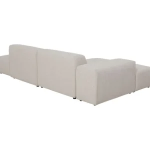 Fashion KARE Design Corner Sofa Laguna left Creme