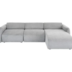 New KARE Design Corner Sofa Lucca Grey Right 255cm
