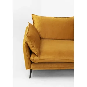 Sale KARE Design Corner Sofa Monza Right Velvet Curry 296cm