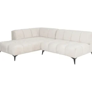 Fashion KARE Design Corner Sofa Nia Cream Left 250cm
