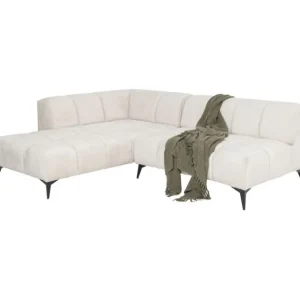 Fashion KARE Design Corner Sofa Nia Cream Left 250cm