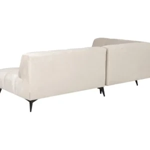 Fashion KARE Design Corner Sofa Nia Cream Left 250cm