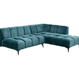 Online KARE Design Corner Sofa Nia Glam Dark Green Right 250cm