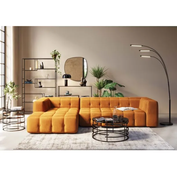 corner_sofa_salamanca_gol_1.webp Discount KARE Design Corner Sofa Salamanca Gold Brown Left 320cm
