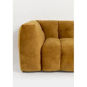 Discount KARE Design Corner Sofa Salamanca Gold Brown Right 320cm