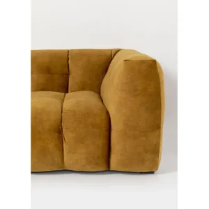 Discount KARE Design Corner Sofa Salamanca Gold Brown Left 320cm
