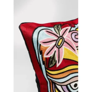 Hot KARE Design Cushion Art Line Face 50x50cm