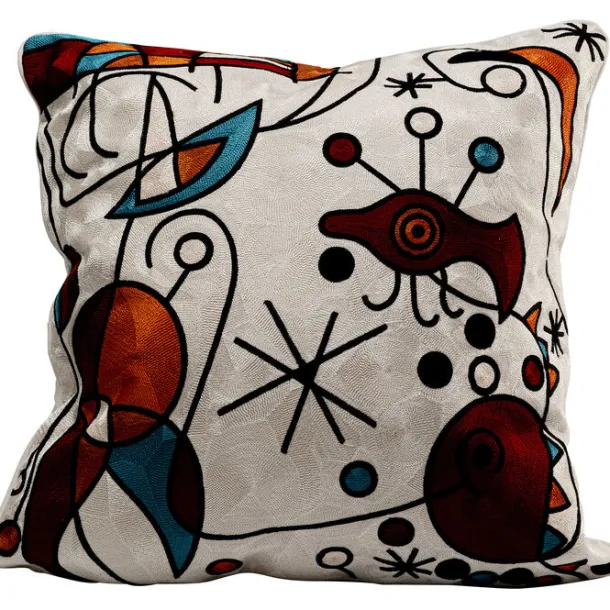cushion_art_line_sea_worl_0.webp Clearance KARE Design Cushion Art Line Sea World 50x50cm