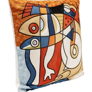 Online KARE Design Cushion Art Line Shapes 50x50cm