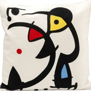 Online KARE Design Cushion Art Line White 50x50cm