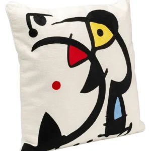 Online KARE Design Cushion Art Line White 50x50cm