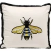 Best KARE Design Cushion Bee White 45x45cm