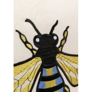 Best KARE Design Cushion Bee White 45x45cm