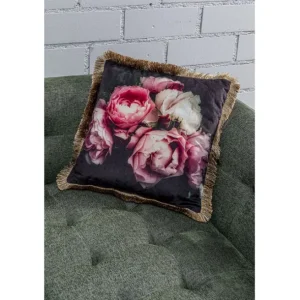 Clearance KARE Design Cushion Blush Roses 45x45cm