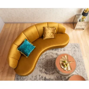 Hot KARE Design Cushion Cannes Yellow 45x45cm