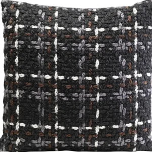 Outlet KARE Design Cushion Colorado Black 45x45cm