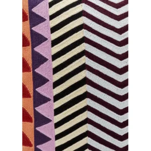 Outlet KARE Design Cushion Colour Block Zig Zag 45x45cm