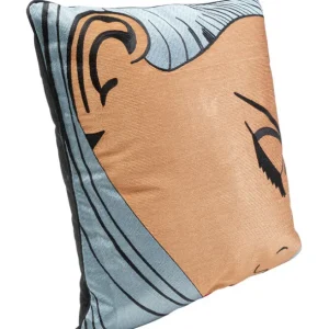 Hot KARE Design Cushion Comic Face 50x50cm