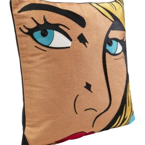 Best KARE Design Cushion Comic Lady 50x50cm