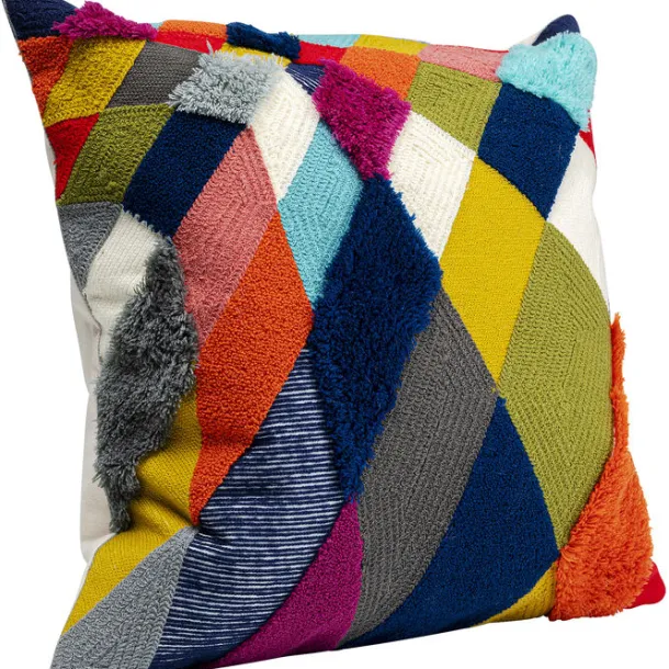 cushion_diamonds_multi_xc_1.webp Online KARE Design Cushion Diamonds Multi 45x45cm
