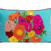 Online KARE Design Cushion Fiorista Blue 60x40cm