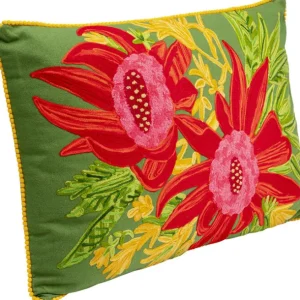 Online KARE Design Cushion Fiorista Green 60x40cm