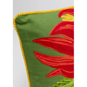 Online KARE Design Cushion Fiorista Green 60x40cm