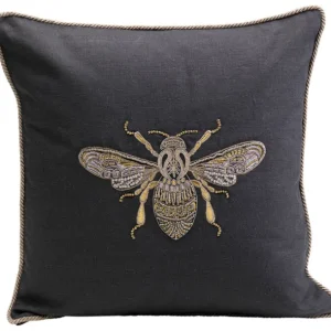 Online KARE Design Cushion Glitter Bee 40x40cm