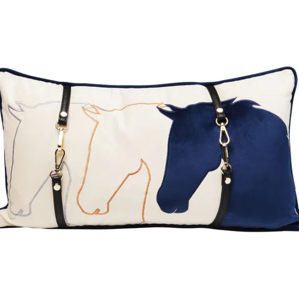 cushion_horsefaces_xcm_0.webp Hot KARE Design Cushion Horsefaces 30x50cm