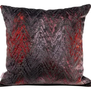 Clearance KARE Design Cushion Keops Red 40x40cm Limited
