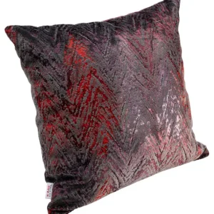 Clearance KARE Design Cushion Keops Red 40x40cm Limited