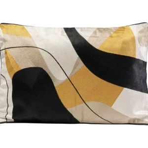 Hot KARE Design Cushion Kissen Fields Yellow 60x40cm